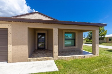 Clean. Crisp. Carefree. This 2020 CBS home has been so lightly on Spanish Lakes Country Club in Florida - for sale on GolfHomes.com, golf home, golf lot