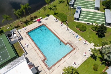 Clean. Crisp. Carefree. This 2020 CBS home has been so lightly on Spanish Lakes Country Club in Florida - for sale on GolfHomes.com, golf home, golf lot