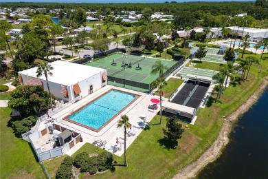 Clean. Crisp. Carefree. This 2020 CBS home has been so lightly on Spanish Lakes Country Club in Florida - for sale on GolfHomes.com, golf home, golf lot