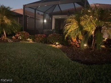 Wow! Lovely partially furnished Milan floorplan lakefront home on Pelican Preserve Golf Club in Florida - for sale on GolfHomes.com, golf home, golf lot