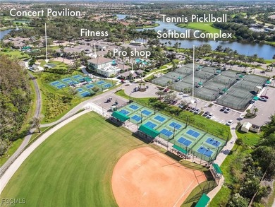 Wow! Lovely partially furnished Milan floorplan lakefront home on Pelican Preserve Golf Club in Florida - for sale on GolfHomes.com, golf home, golf lot