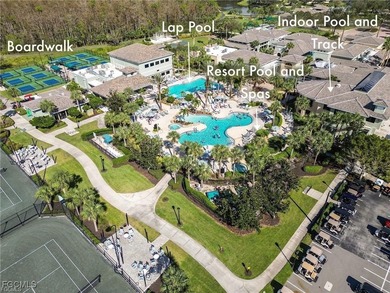 Wow! Lovely partially furnished Milan floorplan lakefront home on Pelican Preserve Golf Club in Florida - for sale on GolfHomes.com, golf home, golf lot