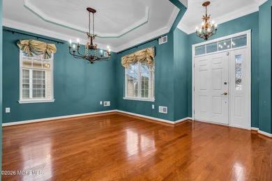 4 Bdrm, 3 full bath full brick front home boasts over 2800 sqft on Regency At Monroe Golf and Country Club in New Jersey - for sale on GolfHomes.com, golf home, golf lot