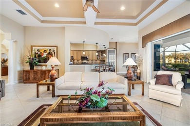 Sun-soaked pool days, long lake views, and a front-row backdrop on Copperleaf Golf Club in Florida - for sale on GolfHomes.com, golf home, golf lot