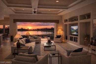 Sun-soaked pool days, long lake views, and a front-row backdrop on Copperleaf Golf Club in Florida - for sale on GolfHomes.com, golf home, golf lot