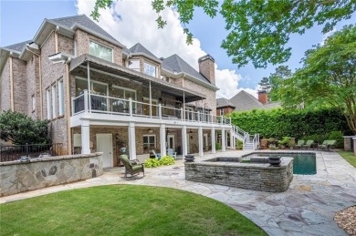 Experience luxury living in this spacious executive home on Brookstone Golf and Country Club in Georgia - for sale on GolfHomes.com, golf home, golf lot