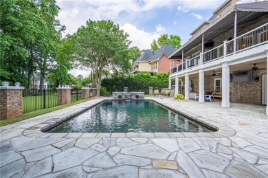 Experience luxury living in this spacious executive home on Brookstone Golf and Country Club in Georgia - for sale on GolfHomes.com, golf home, golf lot