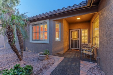 This popular Sienna floor plan sits on a peaceful common area on Tuscany Falls At Pebble Creek in Arizona - for sale on GolfHomes.com, golf home, golf lot