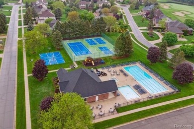 Situated on arguably one of the more desirable lots in one of on Prestwick Village Golf Club in Michigan - for sale on GolfHomes.com, golf home, golf lot