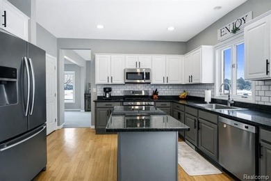 Situated on arguably one of the more desirable lots in one of on Prestwick Village Golf Club in Michigan - for sale on GolfHomes.com, golf home, golf lot