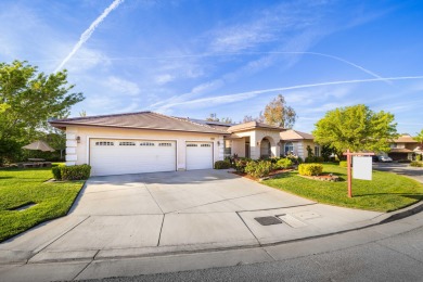 Welcome to this stunning single-story home with PAID SOLAR in on Antelope Valley Country Club in California - for sale on GolfHomes.com, golf home, golf lot