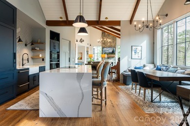 Luxury mountain living at its finest in this one-level, stunning on Kenmure Country Club in North Carolina - for sale on GolfHomes.com, golf home, golf lot