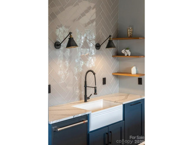 Luxury mountain living at its finest in this one-level, stunning on Kenmure Country Club in North Carolina - for sale on GolfHomes.com, golf home, golf lot