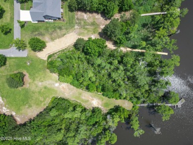 This picturesque property with a newly updated dock and new on Sound Golf Links at Albemarle Plantation in North Carolina - for sale on GolfHomes.com, golf home, golf lot