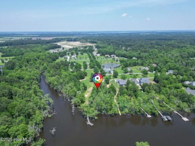 This picturesque property with a newly updated dock and new on Sound Golf Links at Albemarle Plantation in North Carolina - for sale on GolfHomes.com, golf home, golf lot