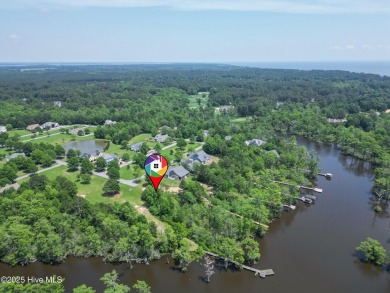 This picturesque property with a newly updated dock and new on Sound Golf Links at Albemarle Plantation in North Carolina - for sale on GolfHomes.com, golf home, golf lot