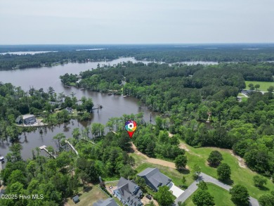 This picturesque property with a newly updated dock and new on Sound Golf Links at Albemarle Plantation in North Carolina - for sale on GolfHomes.com, golf home, golf lot
