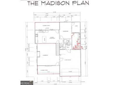 -The Madison Plan -Under Construction - Builder will pay up to on Turtle Cove Golf Course in Georgia - for sale on GolfHomes.com, golf home, golf lot