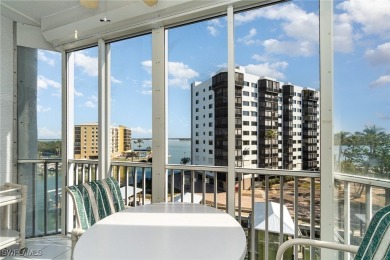 AMAZING BAY & INTERSECTING CANAL VIEWS!! FOURTH FLOOR TURNKEY on Fort Myers Beach and Golf Club in Florida - for sale on GolfHomes.com, golf home, golf lot