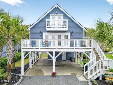 Nostalgic beach cottage on 40th St with  amazing sunsets and on Oyster Bay Golf Links in North Carolina - for sale on GolfHomes.com, golf home, golf lot