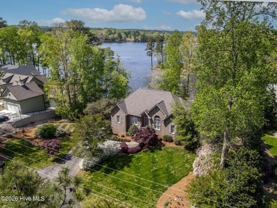 Priced to Sell! Stunning Waterfront Home on Rare Double Lot in on River Golf and Country Club at Lake Royale in North Carolina - for sale on GolfHomes.com, golf home, golf lot
