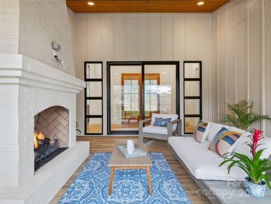 Modern farmhouse elegance meets refined mountain living in this on Country Club of Asheville in North Carolina - for sale on GolfHomes.com, golf home, golf lot