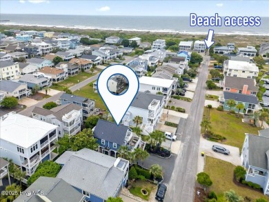 Nostalgic beach cottage on 40th St with  amazing sunsets and on Oyster Bay Golf Links in North Carolina - for sale on GolfHomes.com, golf home, golf lot