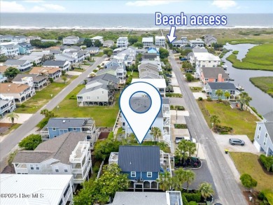 Nostalgic beach cottage on 40th St with  amazing sunsets and on Oyster Bay Golf Links in North Carolina - for sale on GolfHomes.com, golf home, golf lot
