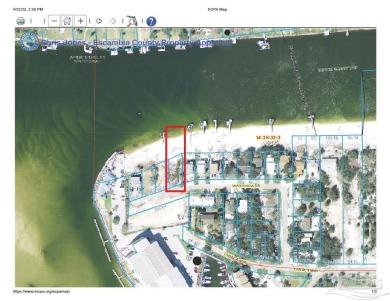 Perdido Key Intracoastal Waterfront Lot - located on a very on Lost Key Golf Club in Florida - for sale on GolfHomes.com, golf home, golf lot