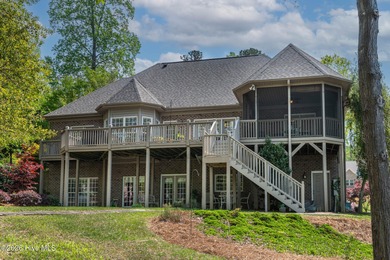 Priced to Sell! Stunning Waterfront Home on Rare Double Lot in on River Golf and Country Club at Lake Royale in North Carolina - for sale on GolfHomes.com, golf home, golf lot