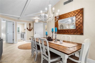 This 3 Bedroom 2-1/2 Bath Detached Villa w/ 2 car garage has on Gulf Harbour Yacht and Country Club in Florida - for sale on GolfHomes.com, golf home, golf lot