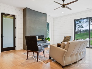 Modern farmhouse elegance meets refined mountain living in this on Country Club of Asheville in North Carolina - for sale on GolfHomes.com, golf home, golf lot
