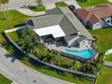 One of a kind, Florida Living, water community. This pool home on Gulf Harbors Golf Course in Florida - for sale on GolfHomes.com, golf home, golf lot