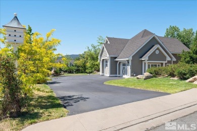 Views without the dues! Custom home by famed local architect on Montreux Golf and Country Club in Nevada - for sale on GolfHomes.com, golf home, golf lot