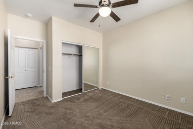 This inviting 2-bedroom, 2-bath unit offers comfort, convenience on Royal Palms Golf Course in Arizona - for sale on GolfHomes.com, golf home, golf lot