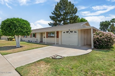 Discover this delightful 2 bedroom, 2 bathroom home located in on Sun City Country Club in Arizona - for sale on GolfHomes.com, golf home, golf lot