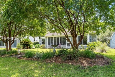 Beautiful peaceful views in BOTH back & front of this very on Okatie Creek Golf Club in South Carolina - for sale on GolfHomes.com, golf home, golf lot