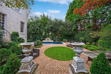 Welcome to this exquisite 1920's Mediterranean-style home on Bobby Jones Golf Club in Georgia - for sale on GolfHomes.com, golf home, golf lot