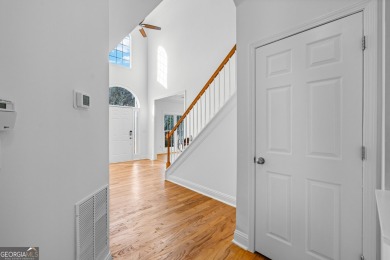Tee off your day just steps from home in this family-friendly on Bear Creek Golf Club Inc in Georgia - for sale on GolfHomes.com, golf home, golf lot