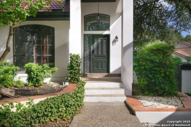 Stunning custom home in the Gardens at Sonterra with golf cart on The Club at Sonterra in Texas - for sale on GolfHomes.com, golf home, golf lot