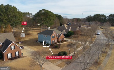 Tee off your day just steps from home in this family-friendly on Bear Creek Golf Club Inc in Georgia - for sale on GolfHomes.com, golf home, golf lot