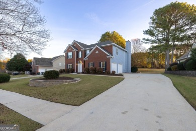 Tee off your day just steps from home in this family-friendly on Bear Creek Golf Club Inc in Georgia - for sale on GolfHomes.com, golf home, golf lot