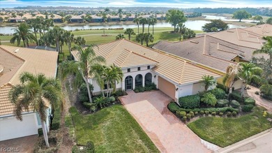 This exquisite home is situated in the award-winning Pelican on Pelican Preserve Golf Club in Florida - for sale on GolfHomes.com, golf home, golf lot