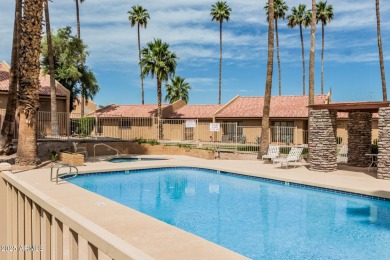 Welcome home to this charming 2-bedroom, 1.5-bath townhome on Raven Golf Club At South Mountain in Arizona - for sale on GolfHomes.com, golf home, golf lot