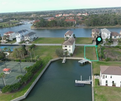 Welcome to 245 Yacht Harbor Drive, a premier waterfront lot in on Hammock Dunes Club in Florida - for sale on GolfHomes.com, golf home, golf lot