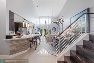 STUNNING 3br/2.5ba unit boasts corner location w/side entry on The Carolina Club in Florida - for sale on GolfHomes.com, golf home, golf lot