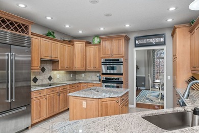 An exceptional all-brick custom residence, gracefully positioned on Heatherhurst Golf Course in Tennessee - for sale on GolfHomes.com, golf home, golf lot