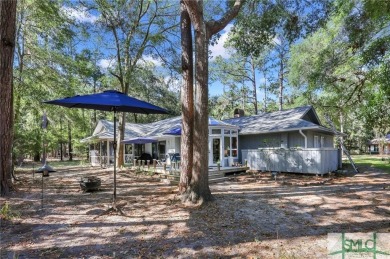 Experience the perfect harmony of indoor-outdoor living in this on The Landings Club - Marshwood in Georgia - for sale on GolfHomes.com, golf home, golf lot