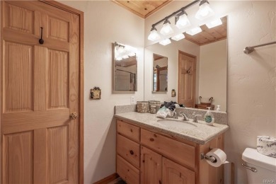 Nestled among the trees in Moonridge, this charming cabin is on Big Bear Mountain Ski and Golf Resort in California - for sale on GolfHomes.com, golf home, golf lot
