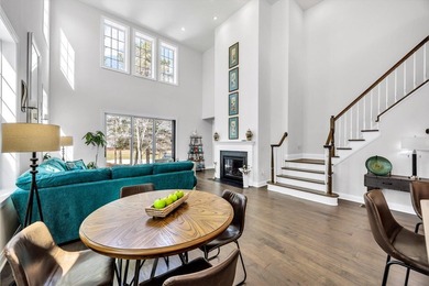 Overlooking the 18th hole of the Jones Golf Course, this elegant on Pinehills Golf Club  in Massachusetts - for sale on GolfHomes.com, golf home, golf lot